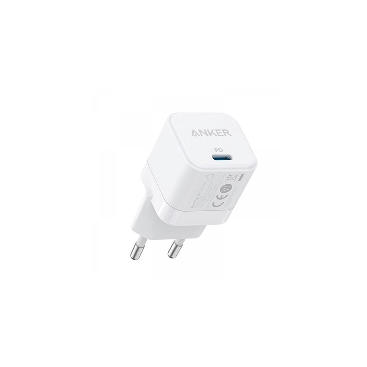 شارژر دیواری PD و فست تک پورت ANKER مدل A2149L23 20W - سفید (گارانتی شش ماهه )
