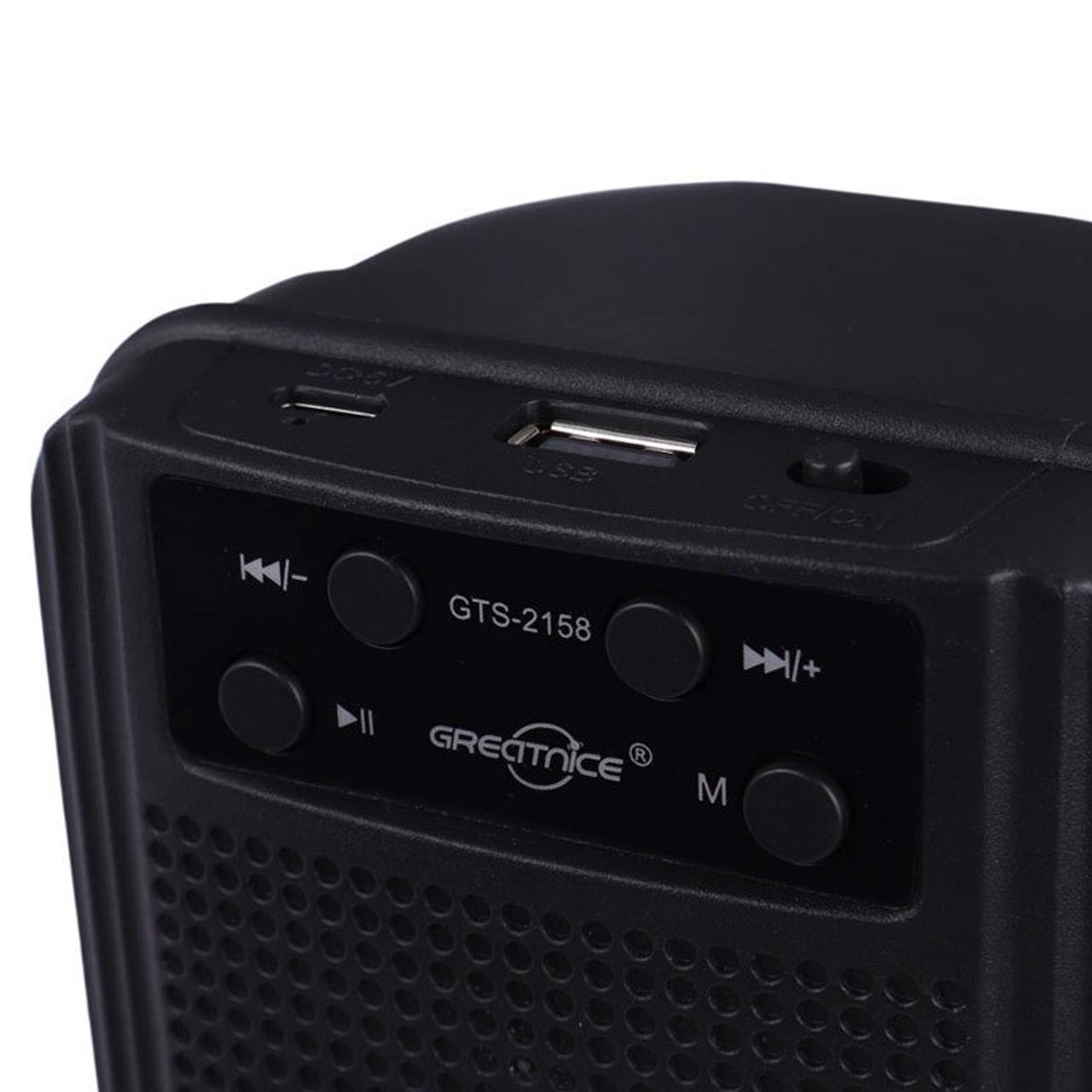 اسپیکر بی سیم GreatNice مدل GTS-2158 - مشکی