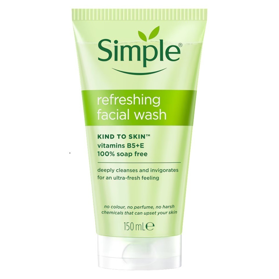 ژل شستشوی صورت Simple مدل Refreshing