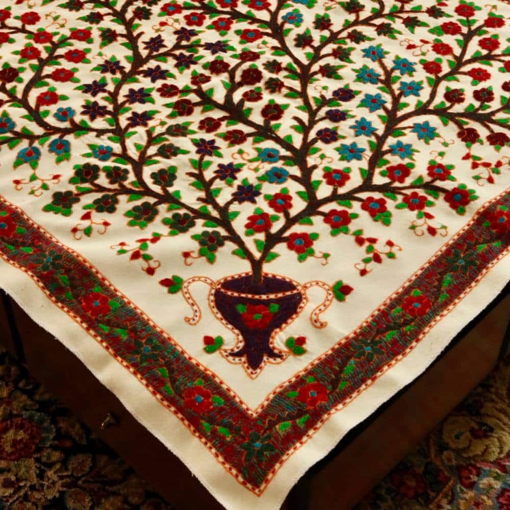 بقچه درختی زندگی سفید