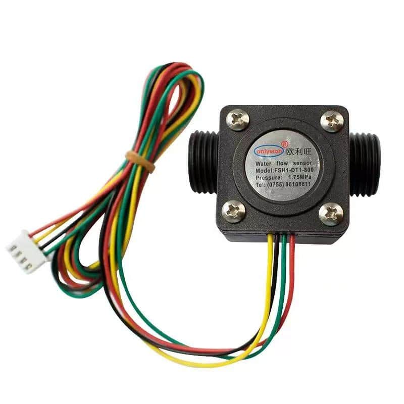 سنسور فلو جریان آب لیزر تیتانیوم KM و طاهرتاج FSH1-DT1-800 (4سیم)