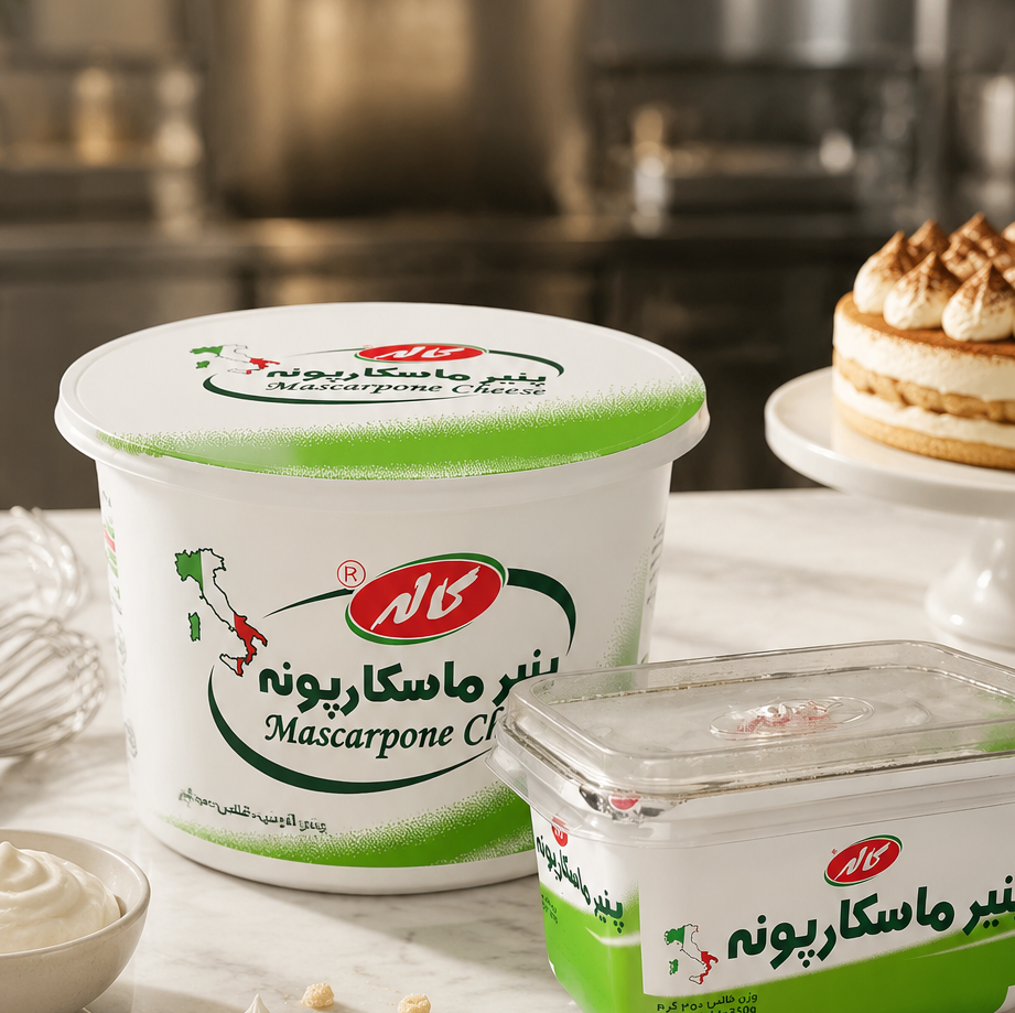 پنیر ماسکارپونه کاله 350گرم و 1000گرم
