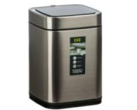 سطل 6 لیتر الکترونیکی اسمارت طرح ECOSMART رنگ استیل کد 9252RGMT (پس کرایه)