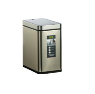 سطل 9 لیتری الکترونیکی اسمارت طرح Phantom رنگ استیل کد 9287MT (پس کرایه)