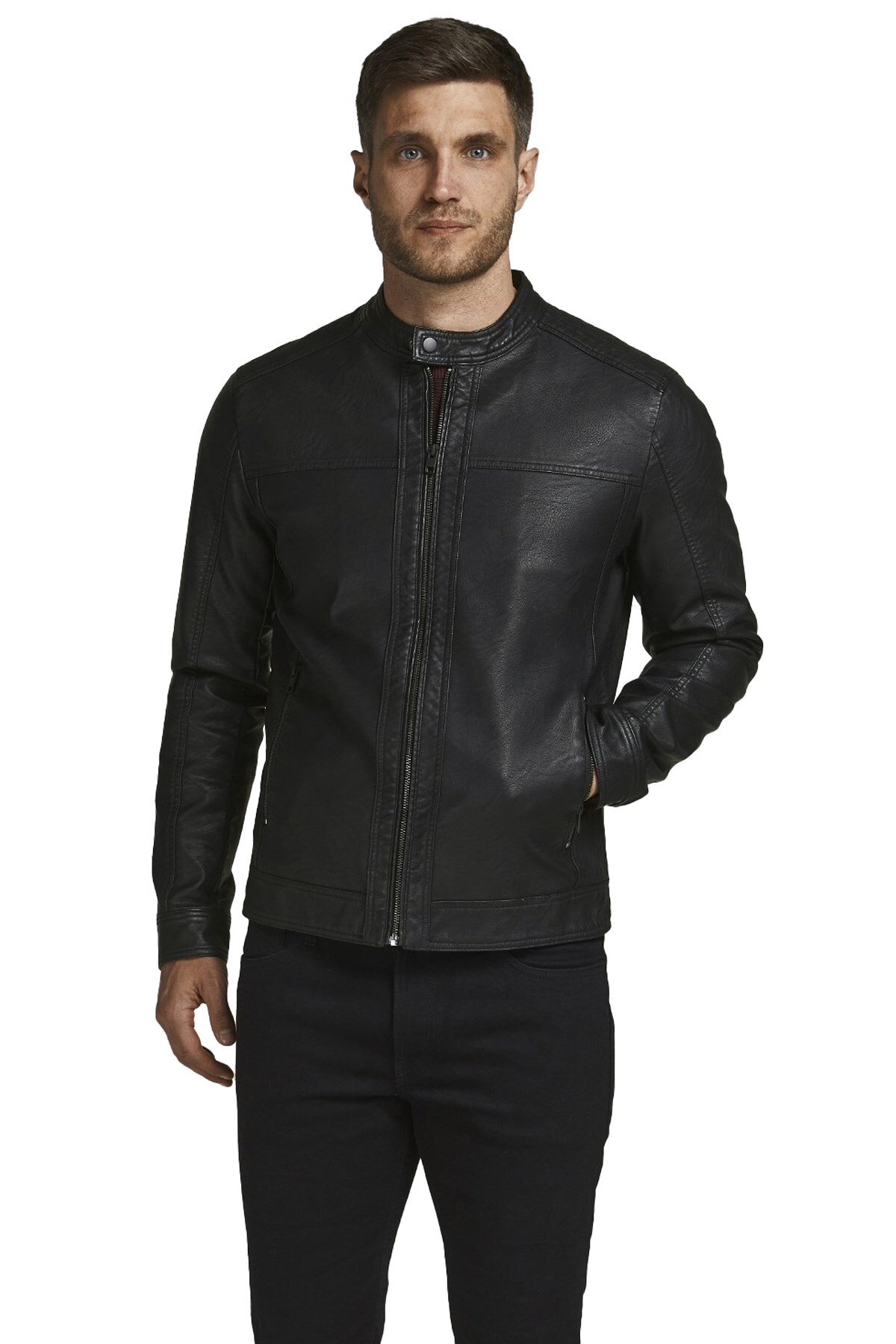 کاپشن مردانه مشکی Jack &amp; Jones | TYCPQK8U3N170618078618324 اورجینال