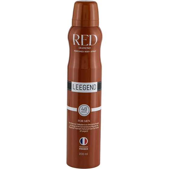 اسپری خوشبو کننده بدن مردانه رد دایموند مدل Legend حجم 200mL
