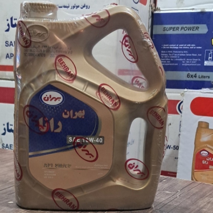 روغن موتور بهران رانا 10W40 SM / CF نیمه سینتتیک 4 لیتر(تضمین اصالت) 