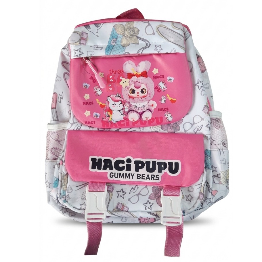 کوله پشتی دخترانه طرح HACIPUPU