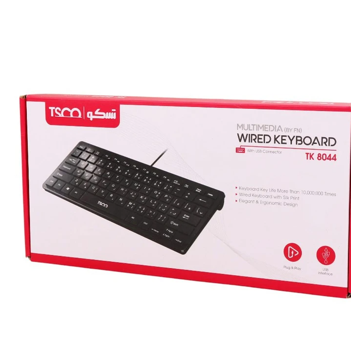کیبورد تسکو مدل TK 8044