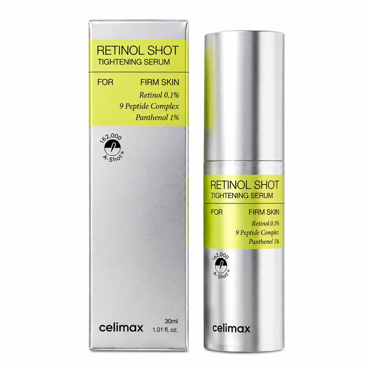 سرم ضد چروک رتینول شات سلیمکس Celimax