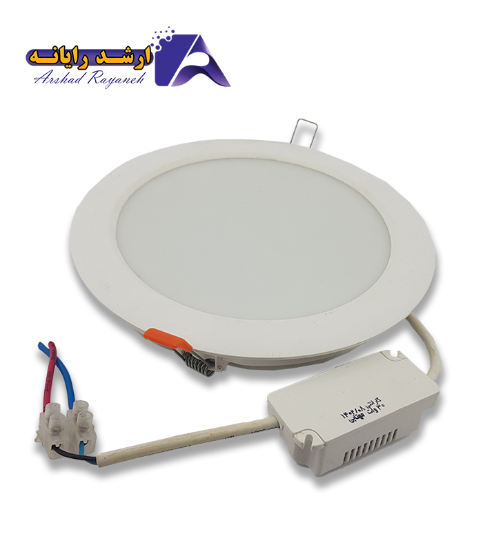 پنل ال ای دی سقفی دایره ای توکار برند کاوانور 30 وات 220 ولت(استوک)