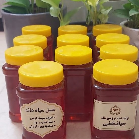 عسل درجه یک سیاه دانه مستقیم از زنبوردار 