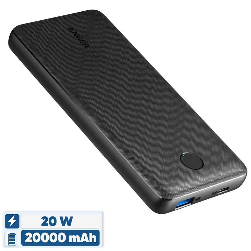 پاوربانک انکر A1287 ظرفیت 20000 میلیآمپر