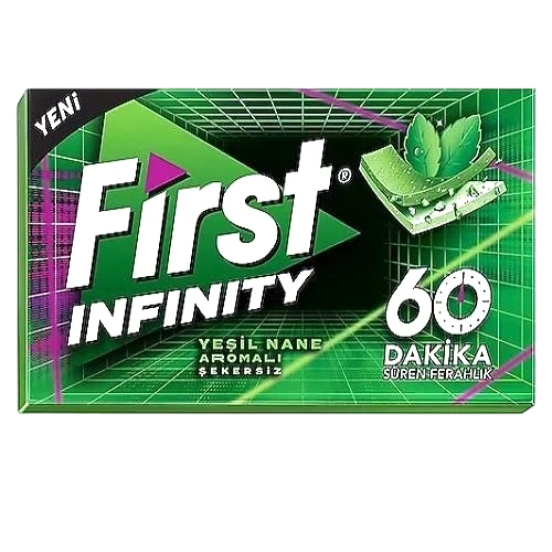 آدامس فرست با طعم نعناسبز 27گرم 60دقیقه 12بسته First