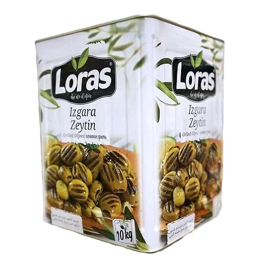 زیتون بدون هسته با مغز کبابی لوراس 10kg