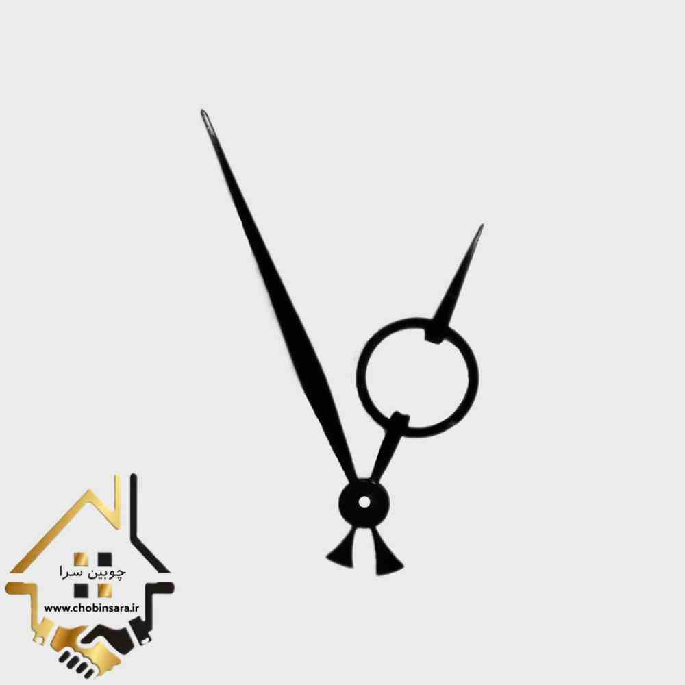 عقربه مشکی ساعت دیواری مدل مولتی FG