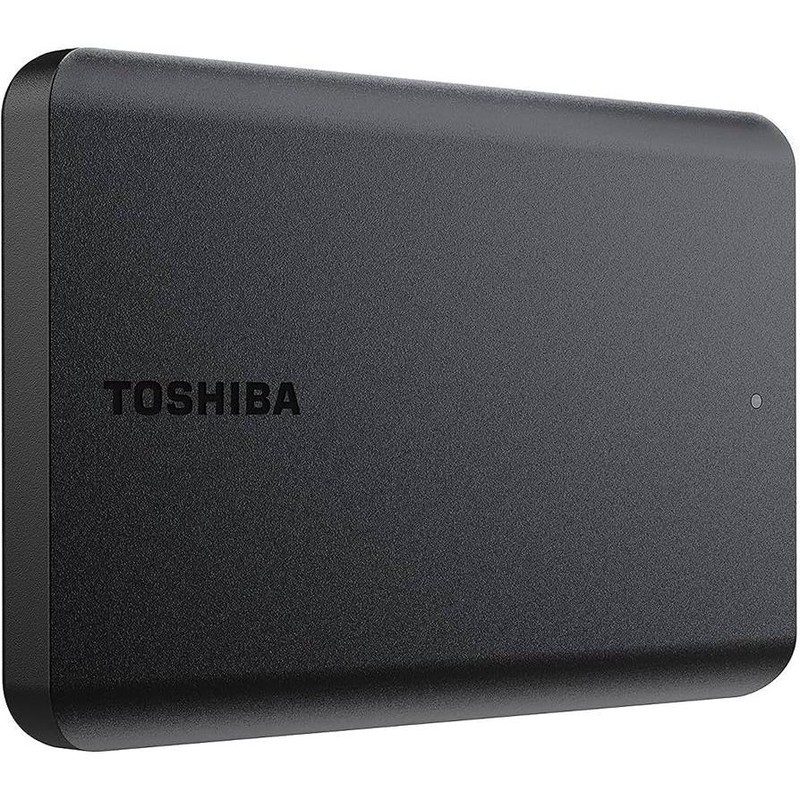 هارد اکسترنال توشیبا مدل Canvio Basics ظرفیت دو ترابایت دارای رابط USB Type-A 3.2
