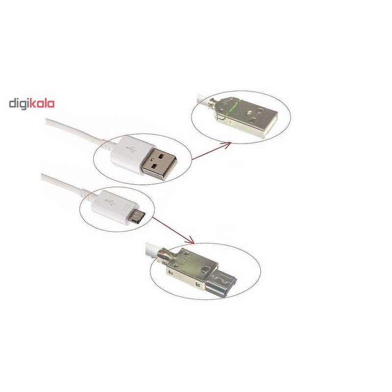 کابل تبدیل USB به microUSB مدل MD01 طول 1 متر