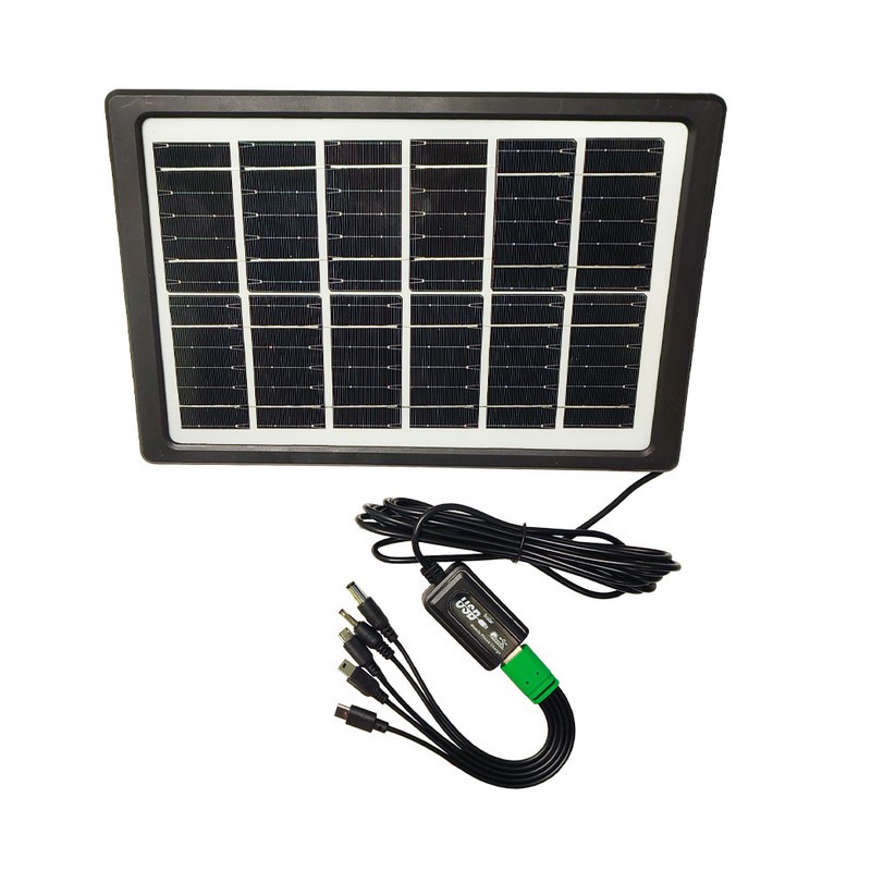 شارژر خورشیدی 6 وات مدل مولتی USB-IP67