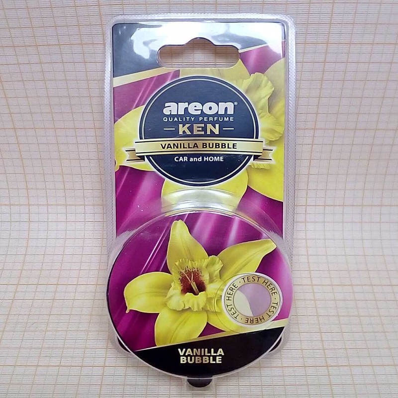 خوشبو کننده خودرو آرئون مدل Ken Vanilla Bubble