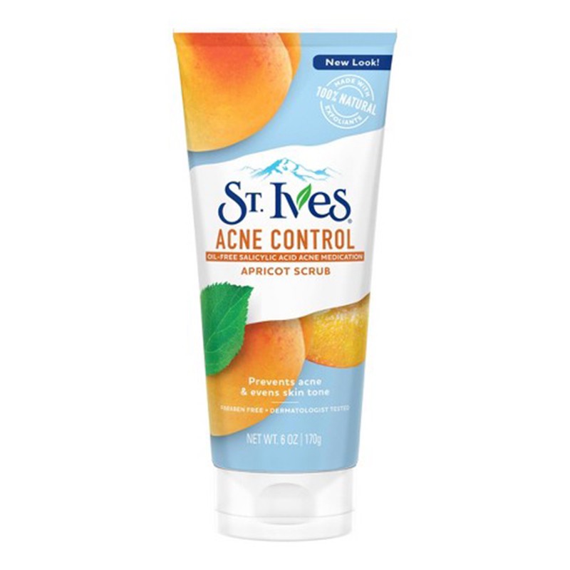 اسکراب لایه بردار پوست اس تی.ایوز مدل Apricot وزن 170 گرم