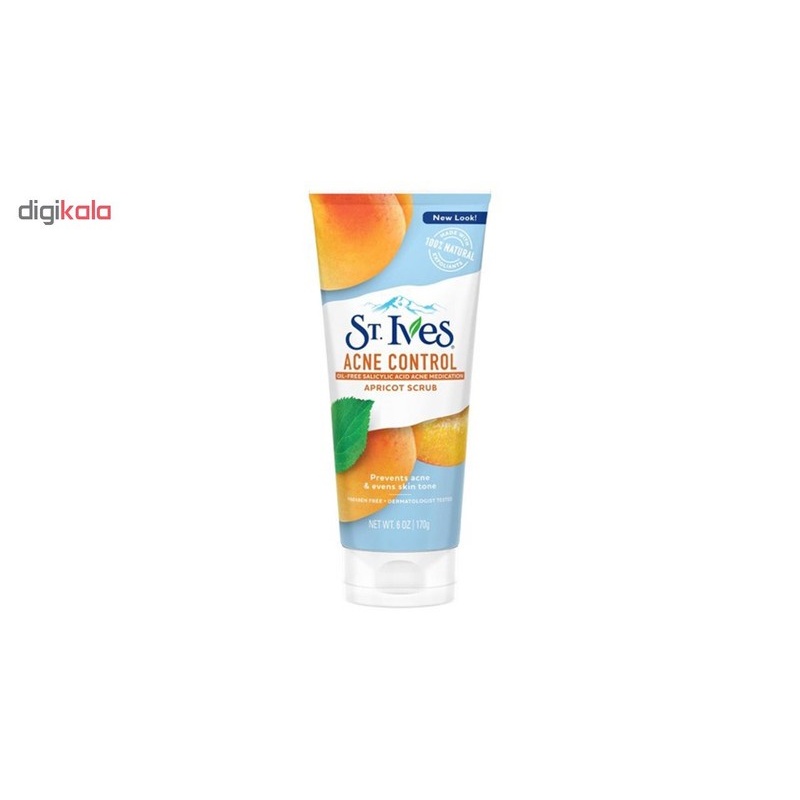 اسکراب لایه بردار پوست اس تی.ایوز مدل Apricot وزن 170 گرم