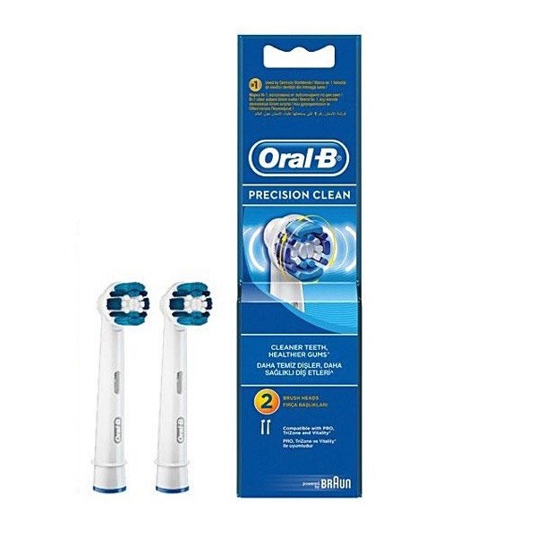 سری یدک مسواک برقی اورال-بی مدل EB20 Precision Clean بسته 4 عددی مدل 1