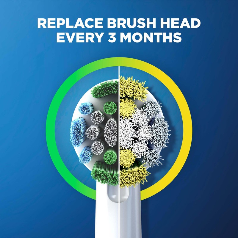 سری یدک مسواک برقی اورال-بی مدل Precision Clean بسته 2 عددیمدل 1