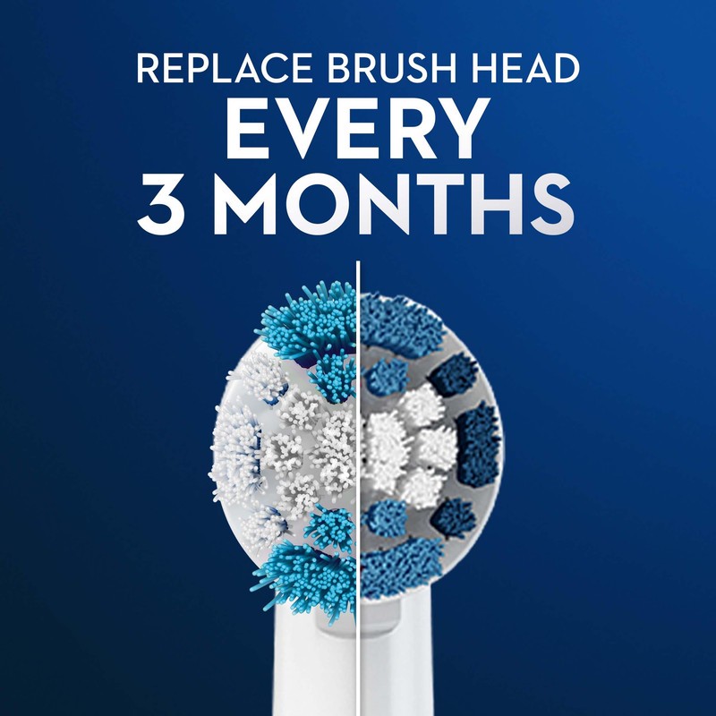 سری یدک مسواک برقی اورال-بی مدل Precision Clean بسته 2 عددیمدل 1