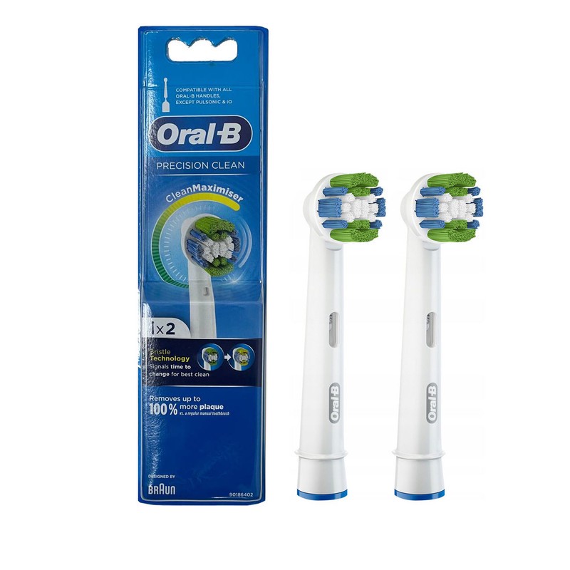 سری یدک مسواک برقی اورال-بی مدل Precision Clean بسته 2 عددیمدل 1