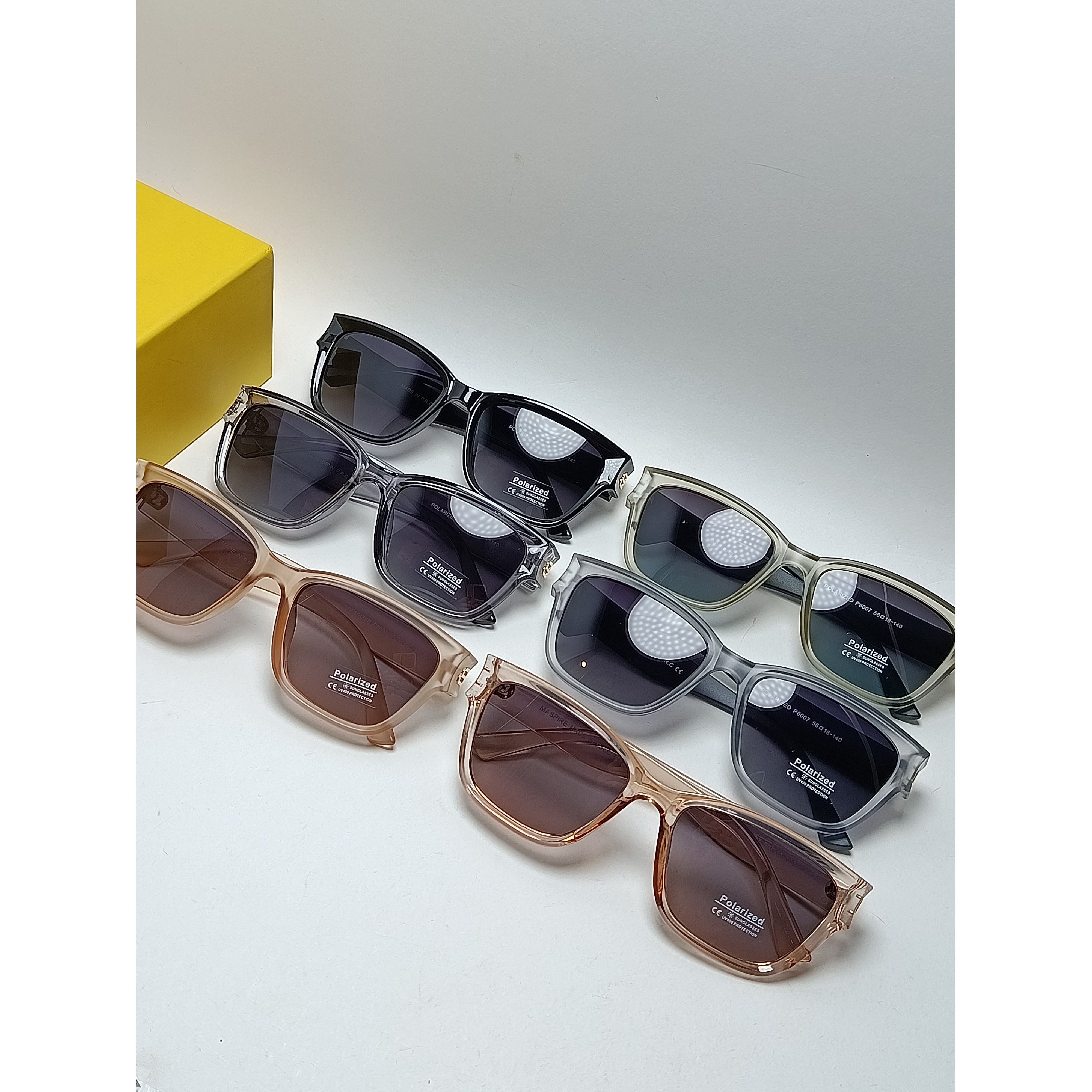عینک آفتابی کائوچو پلاریزه Balenciagaمدل 6007