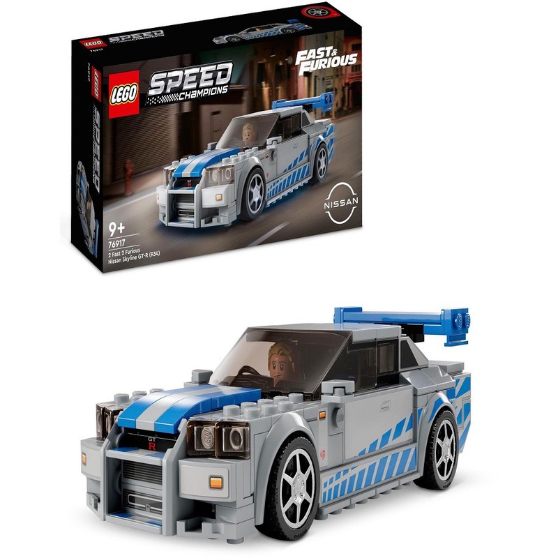 لگو سری اسپید مدل Fast 2 Furious Nissan Skyline GT-R R34 76917