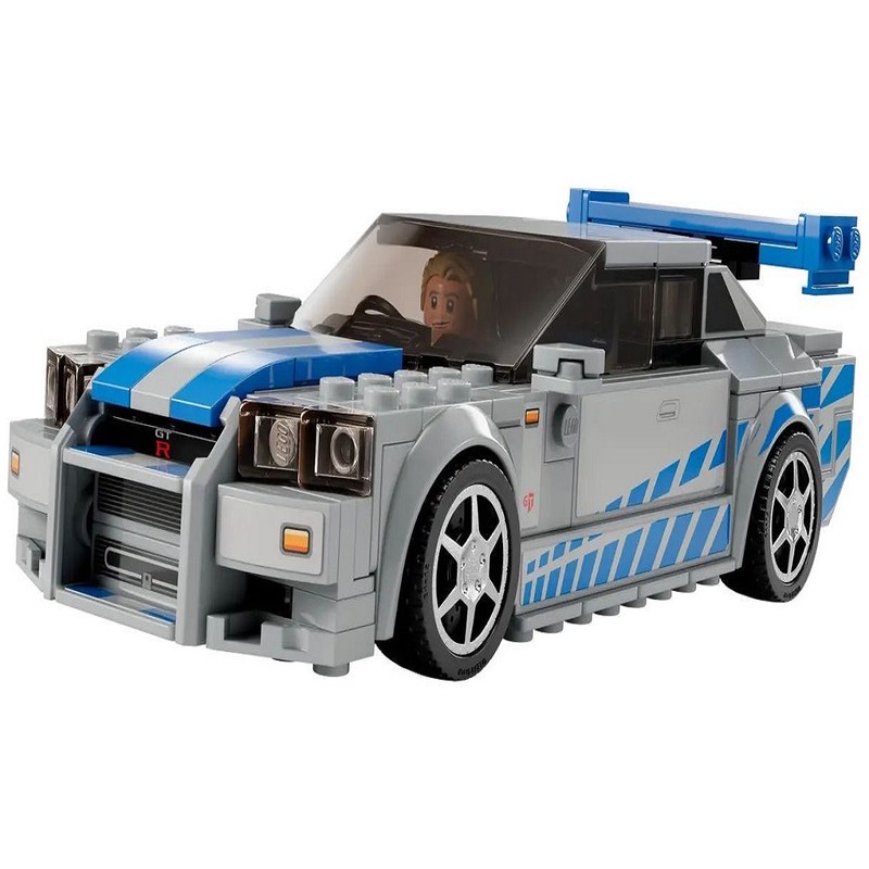 لگو سری اسپید مدل Fast 2 Furious Nissan Skyline GT-R R34 76917