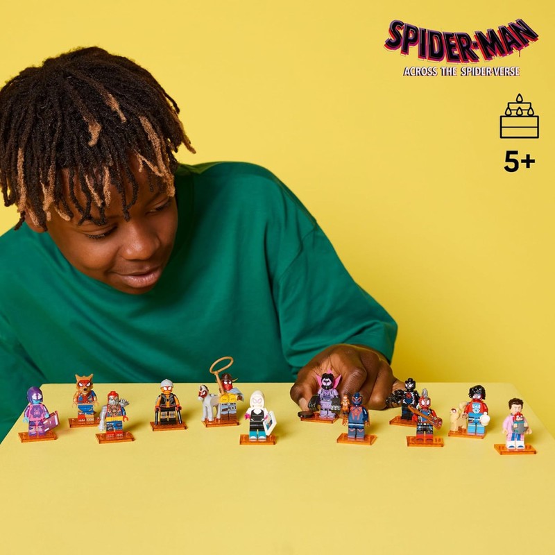 لگو 8 تکه سری مینی فیگور مدل Spider-Man Across the Spider-Verse 71050