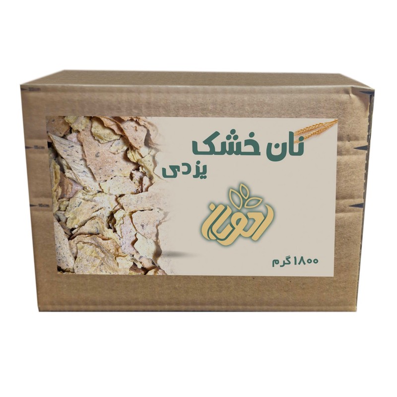 نان خشک یزدی ادویان - 1800 گرم