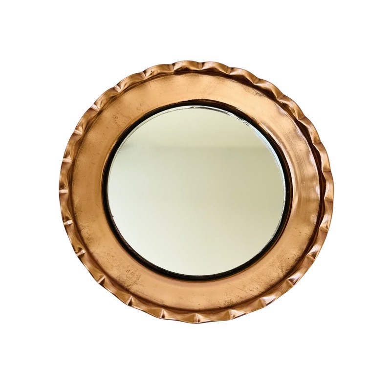 آینه مسی طرح لب چین کد ZH376.1