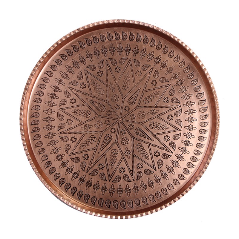 سینی مسی مدل گرد کد ZH45