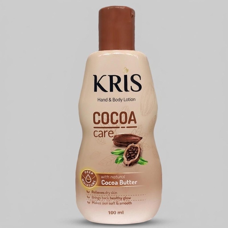 لوسیون بدن کریس مدل COCOA حجم 100 میلی لیتر ضد خشکی، مناسب انواع پوست، تامین رطوبت عمقی و حفظ سلامت پوست