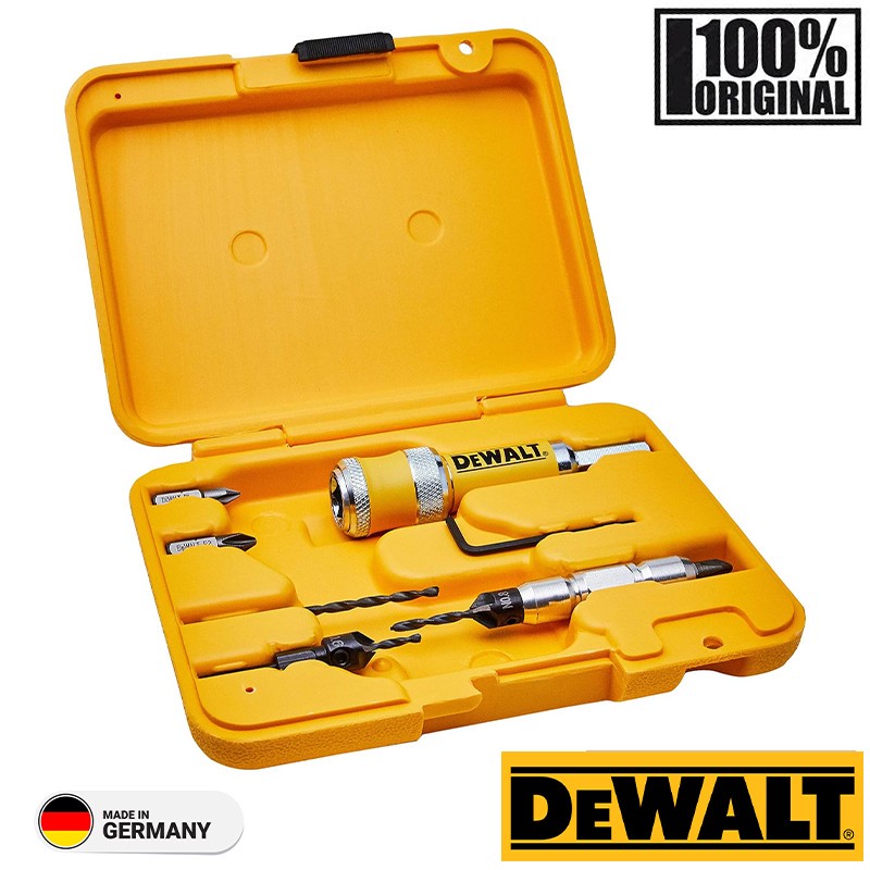 مته خزینه دو طرفه دیوالت مدل فوق حرفه ای DW2730 مجموعه 8 عددی