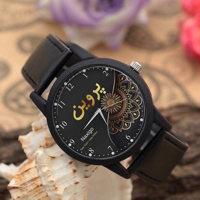 ساعت مچی عقربه ای ناکسیگو مدل اسم پروین کد LF20641