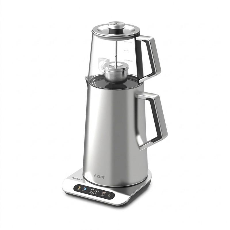 چای ساز روی هم آزور مدل AZ-673TM