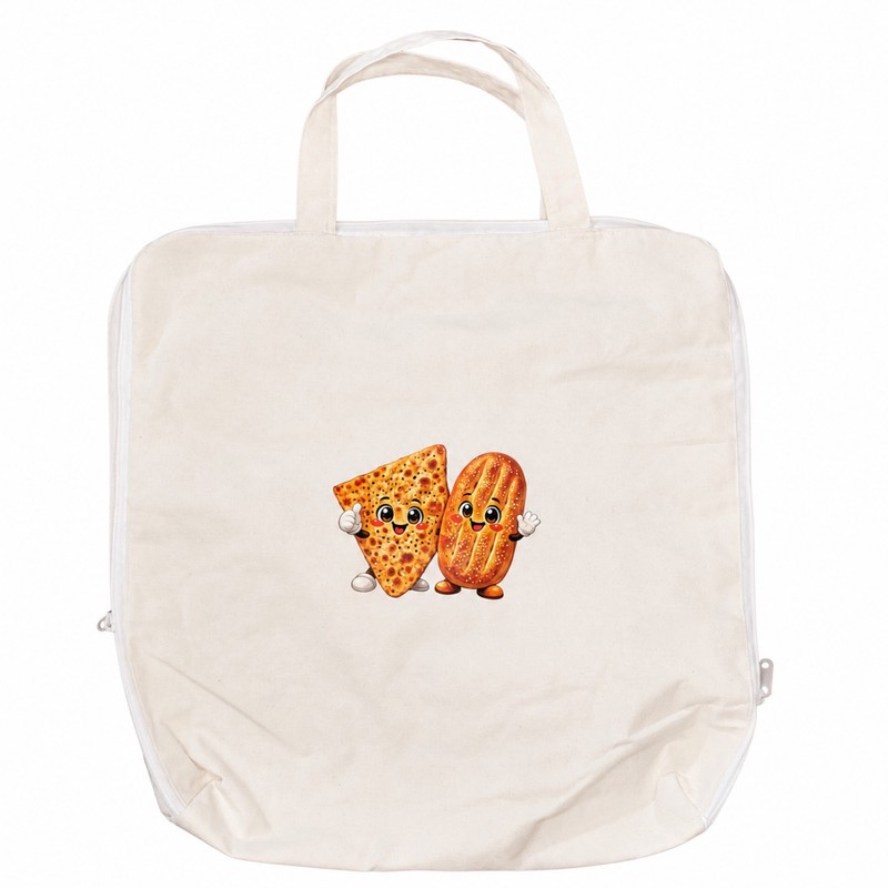 کیسه نان و سبزی مدل سه لایه سایز 47 45 سانتی متر
