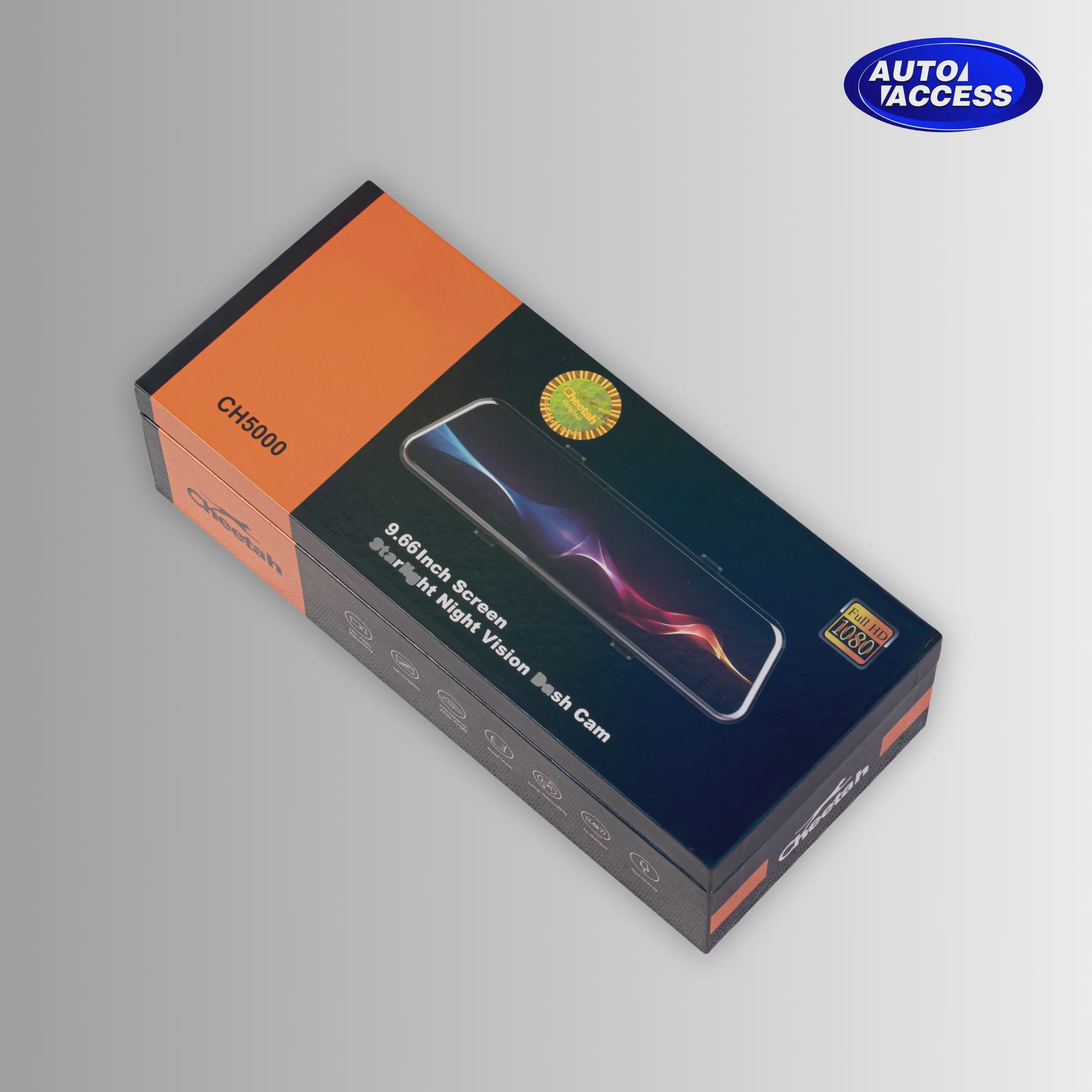 سیستم ثبت وقایع خودرو DVR - دو دوربین مدل چیتا CH5000