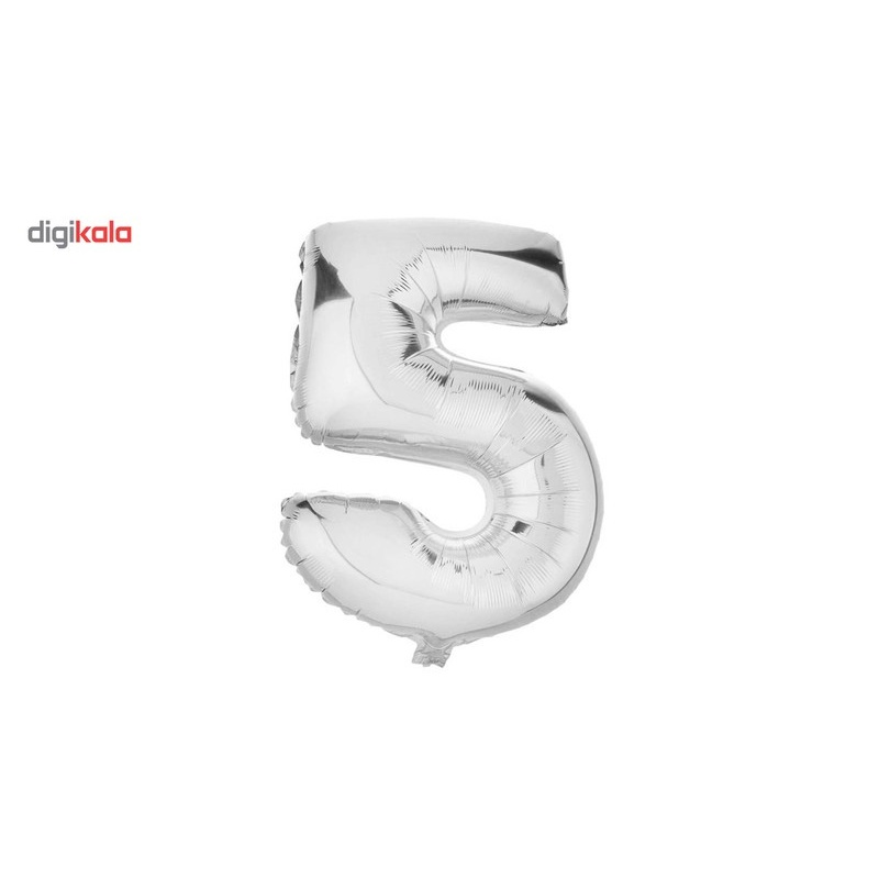 بادکنک فویلی مدل Five کد 05