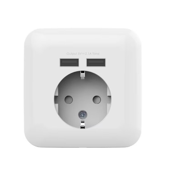 پریز برق مدل شارژر دار USB تارا