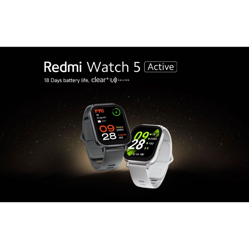ساعت هوشمند شیائومی مدل Redmi Watch 5 Active - Global دارای قابلیت های قابلیت مکالمه از طریق بلوتوث، قابلیت تغییر طرح...