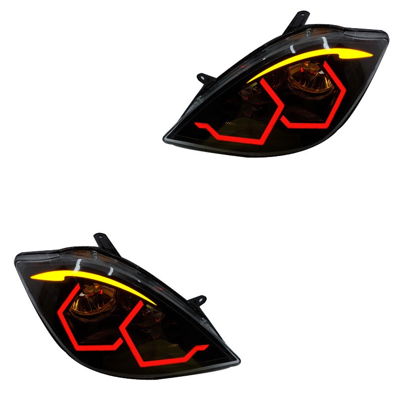 چراغ جلو خودرو گروه پژوهش صنعت مدرن مدل Bmw-R مناسب برای تیبا،تیبا 2 بسته دو عددی