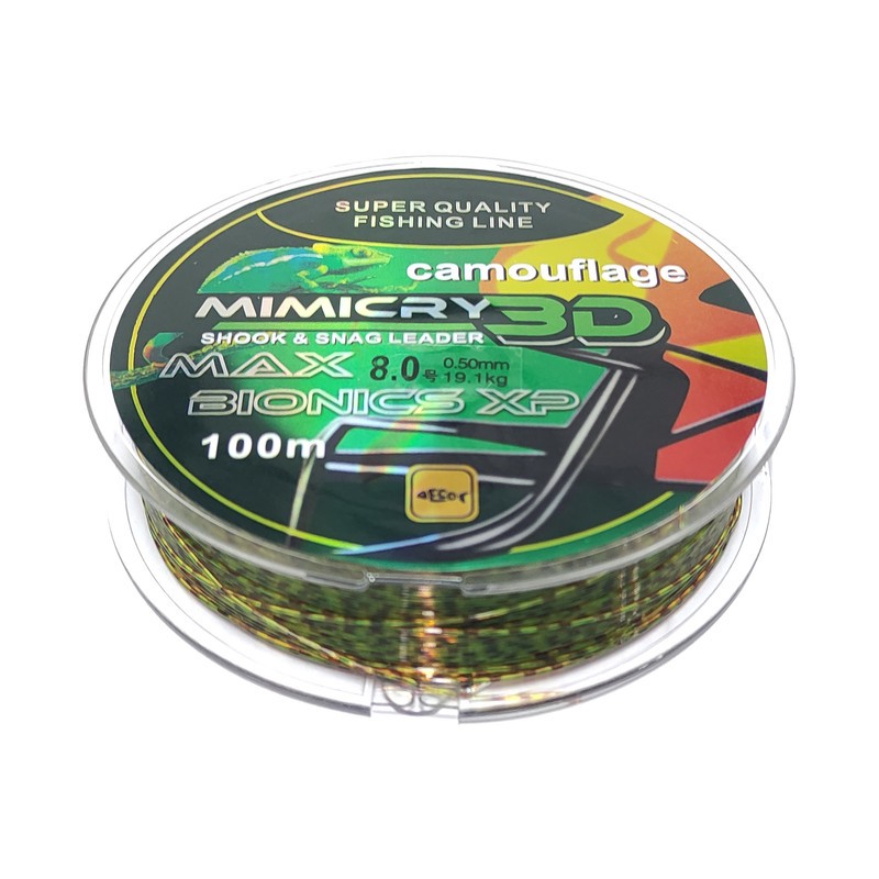 نخ ماهیگیری مدل MIMICRY-3D کد 0.50mm-100m
