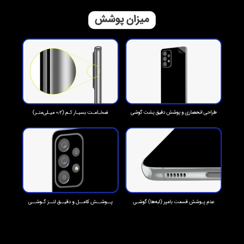 برچسب پوششی اینفینیتی مدل RG مناسب برای گوشی موبایل اپل iPhone 14 Pro