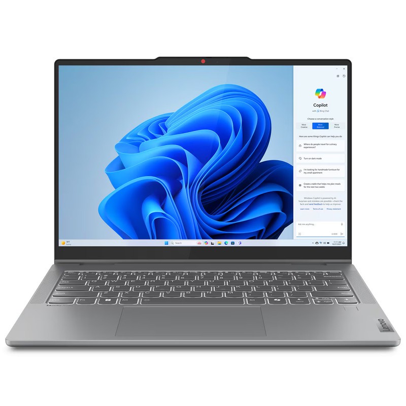 لپ تاپ 14 اینچی لنوو مدل IdeaPad 5 2-in-1 14IRH9-i7 13620H-16GB LPDDR5X 5200MHz-2TB SSD-OLED 60Hz Touch-Backlit-Finge...